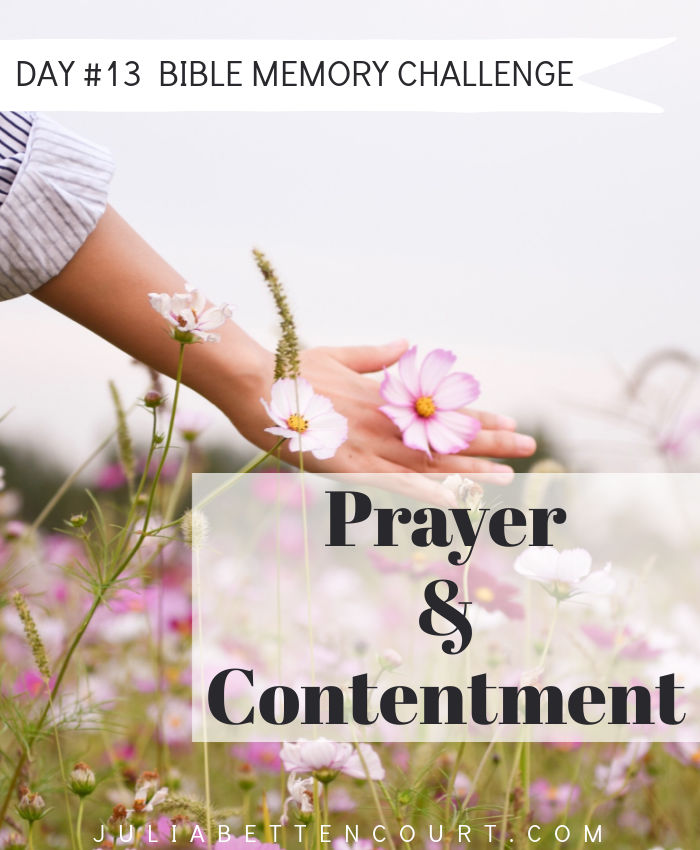 Prayer & Contentment