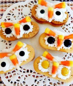 Candy Corn and Nutter Butter Owls