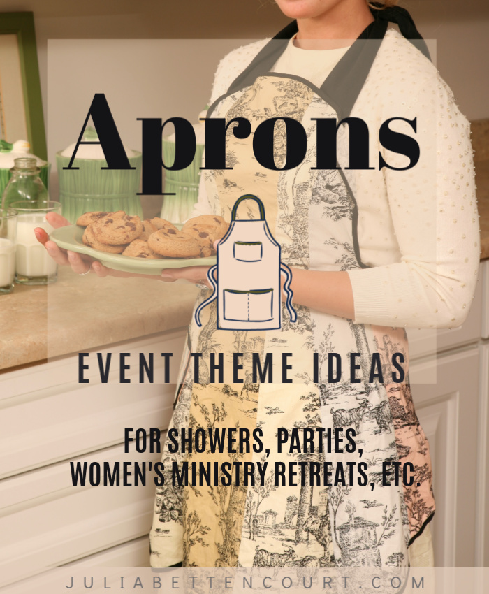 Apron Event Theme Ideas