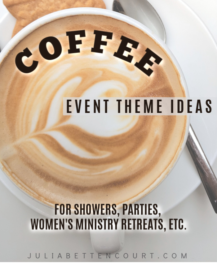 Coffee Bar Party and Event Ideas
