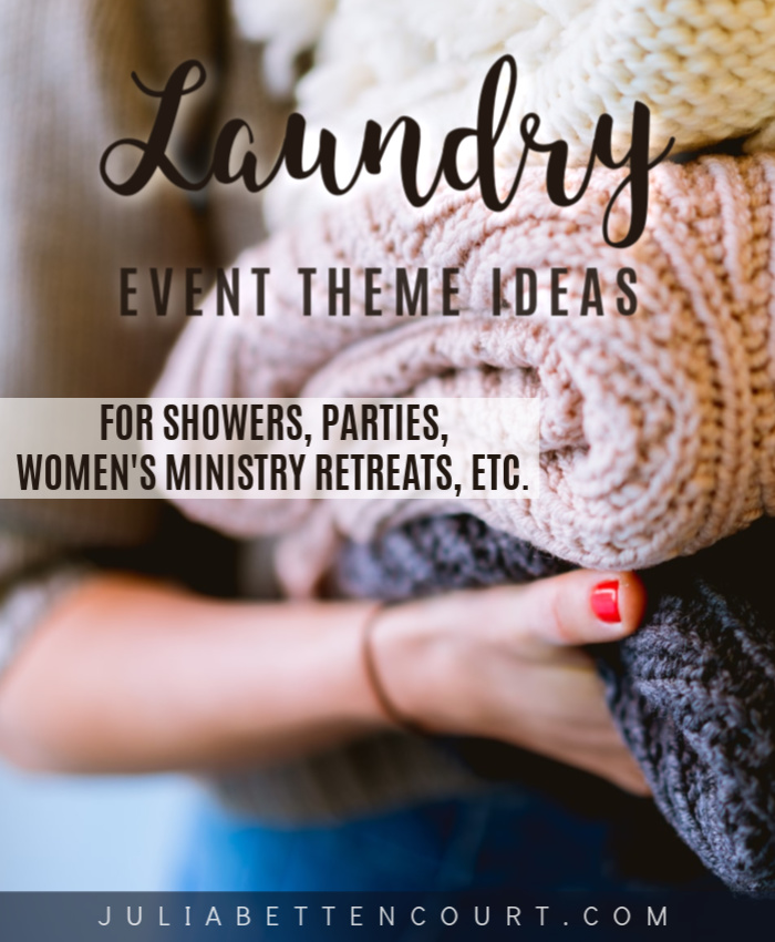 Hosting a Laundry Theme Party Event