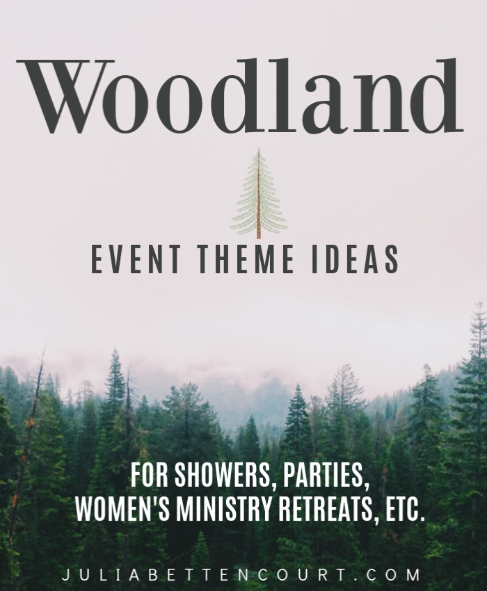 Hosting a Woodland Shower or Party Event