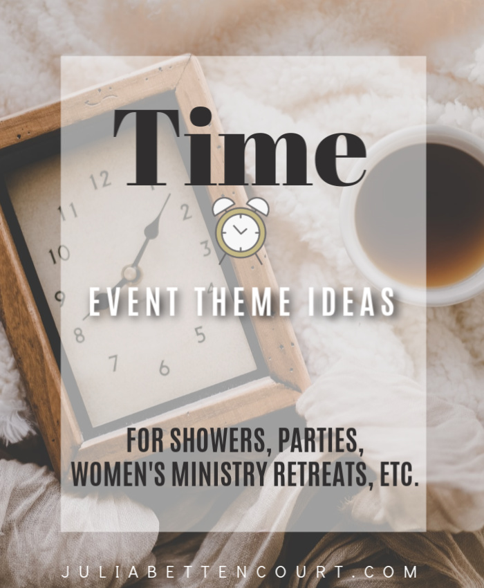 Time themed Event Ideas
