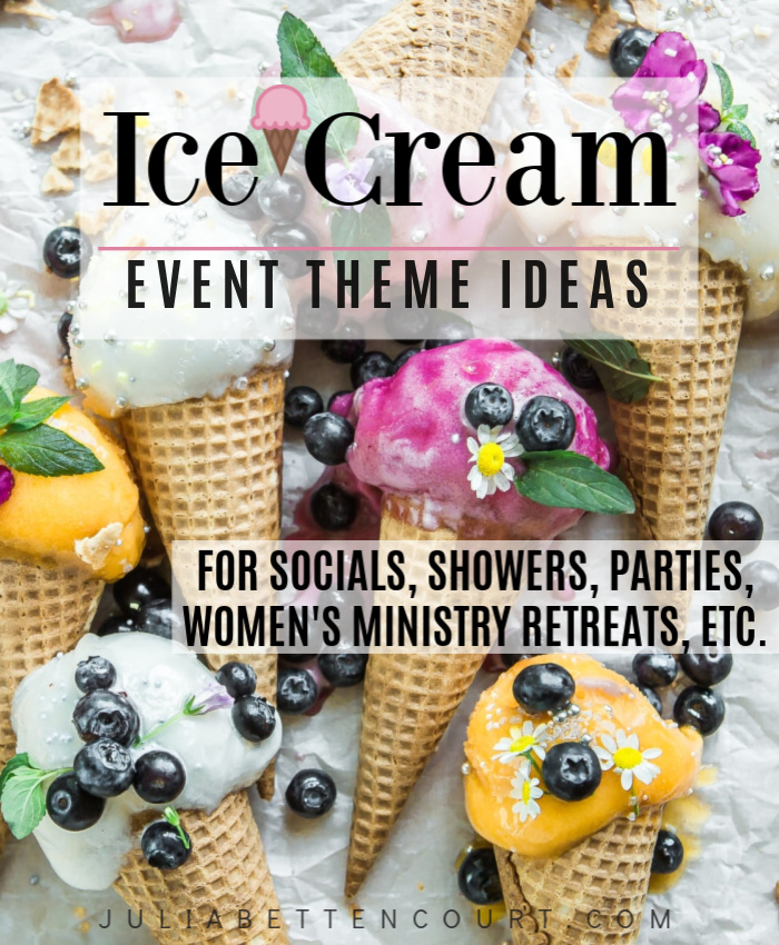 Ice Cream Theme Ideas