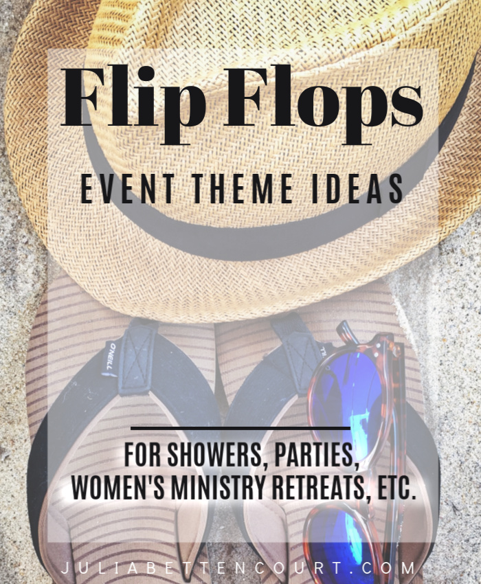Flip Flop Summer Party Ideas