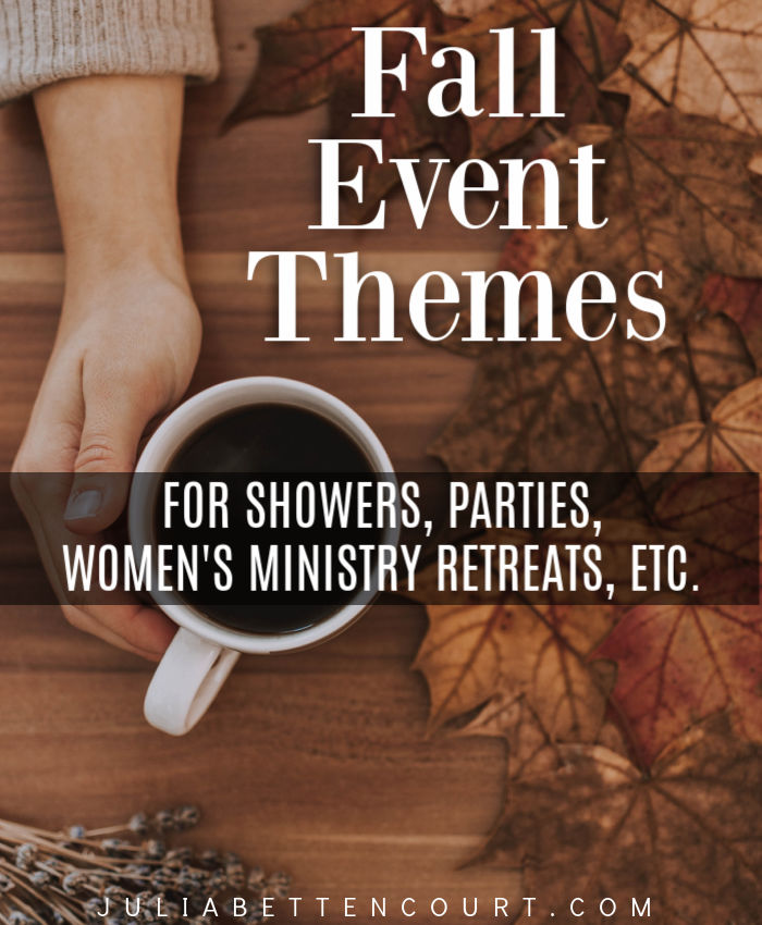 Fall Event Themes for Retreats and Parties