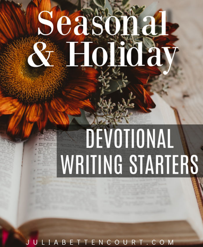 Holiday Devotional Starters