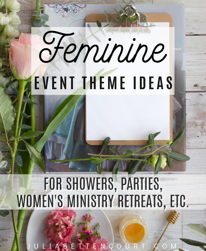Feminine Event Party Themes