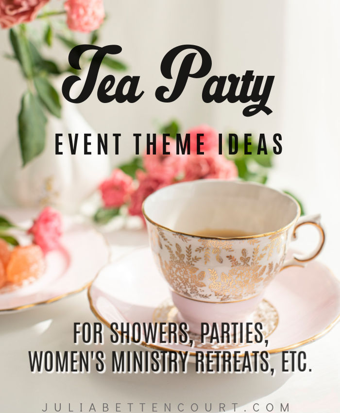 Tea Party Event Ideas
