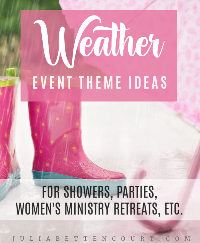 Weather Party Theme