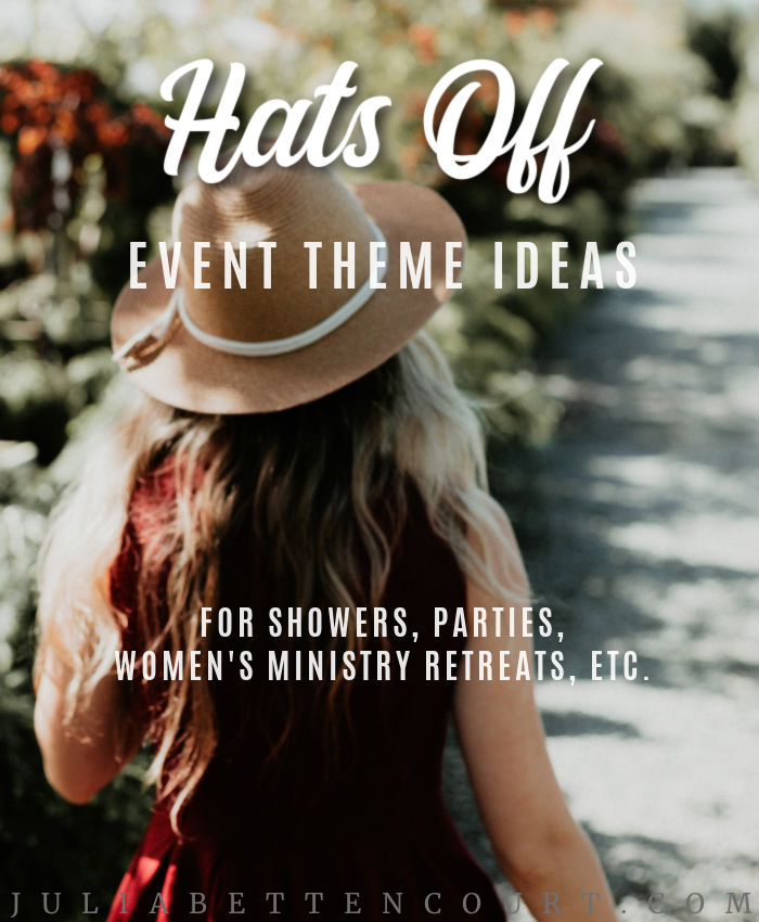 Hats Off Party Event Theme