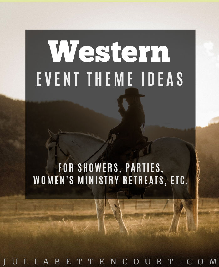 Western Christian  Party Event Theme