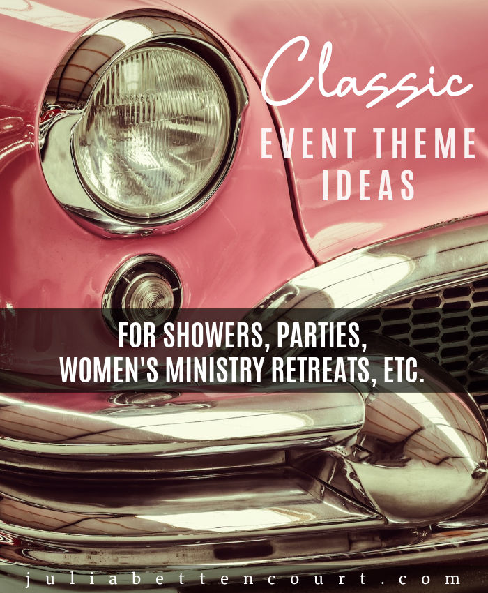 Classic Party Event Theme
