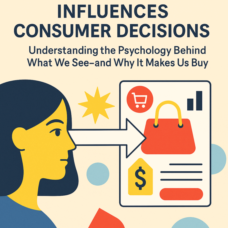 How Visual Communication Influences Consumer Decisions Understanding the Psychology Behind What We See—and Why It Makes Us Buy