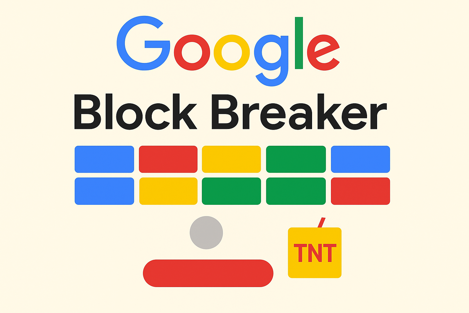 Google Block Breaker