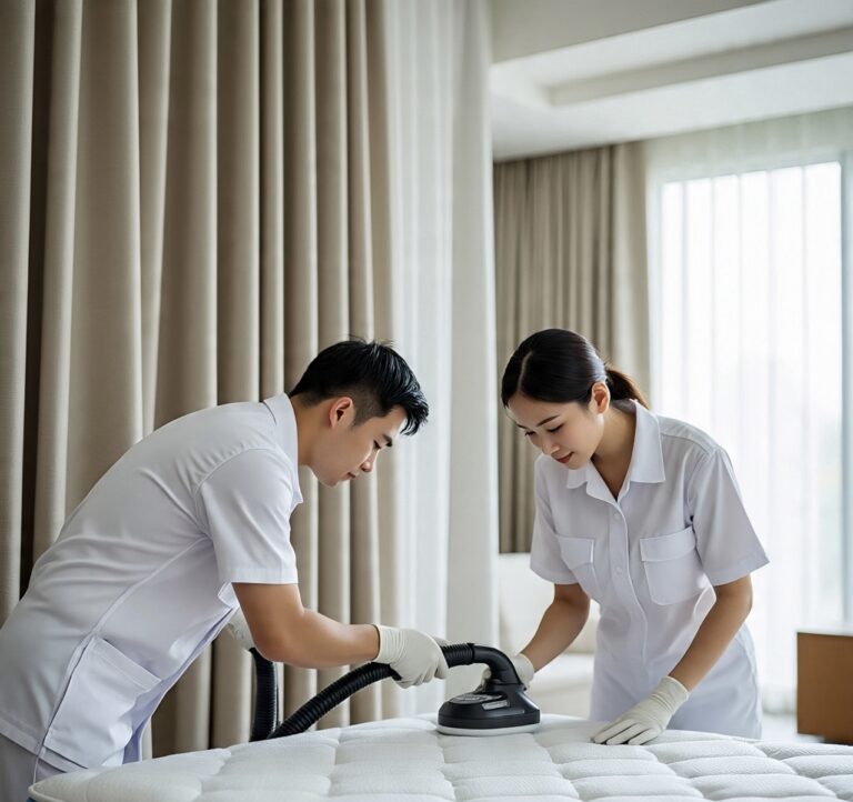 Professional Curtain Steam Cleaning and Mattress Cleaning Services in Singapore
