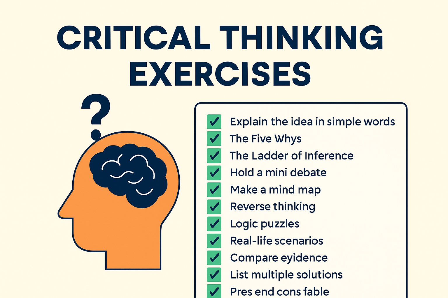 Critical Thinking Exercises
