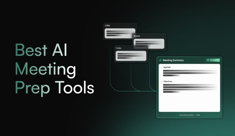 How to Use AI Meeting Note Takers for Better CRM Data and Sales Accuracy