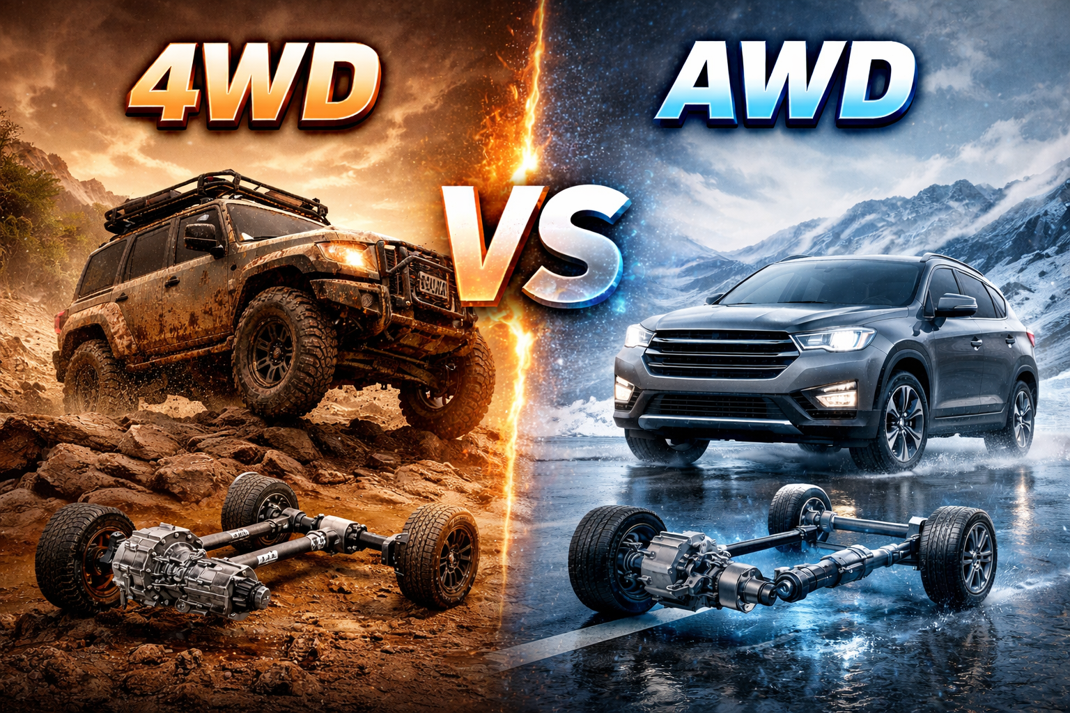 4WD vs AWD