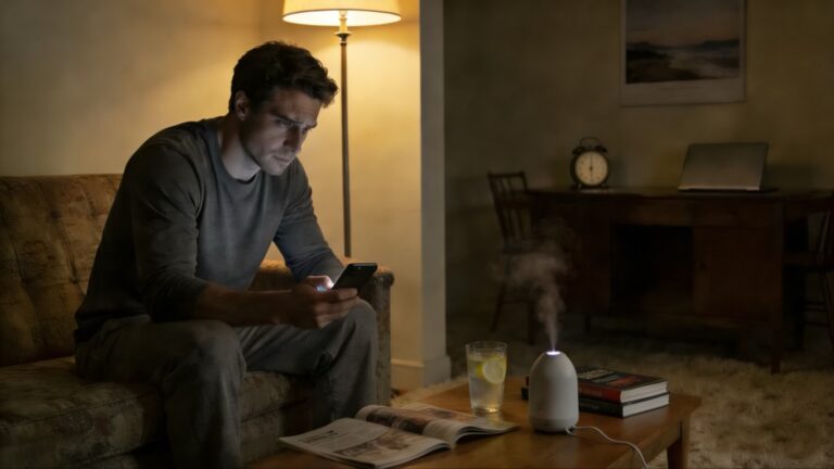 Racing Thoughts at Night? 5 Ways to Actually “Disconnect” Before Bed